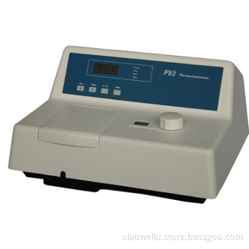GD-93 Laboratory liquid concentration testing  instruments Fluorescence Spectrophotometer  
